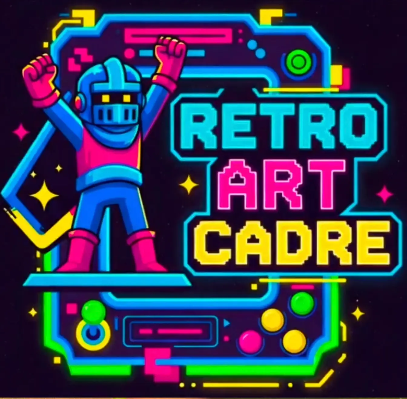 RETRO ART CADRE