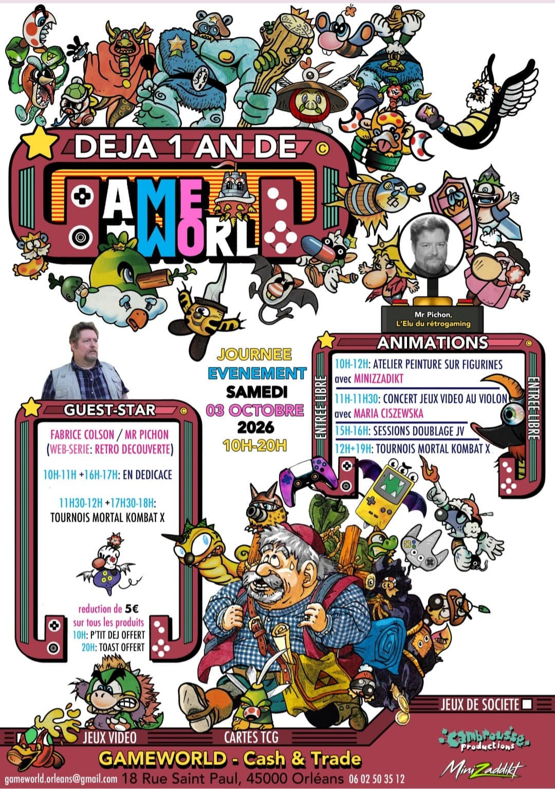 1 an de Gameworld